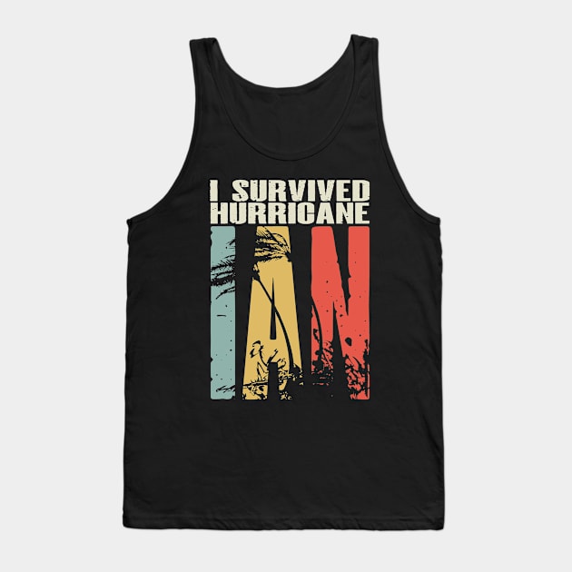 I Survived Hurricane Ian Tank Top by Etopix